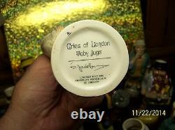 Cries of London Toby Jugs 1980 Franklin Porcelain LE Set of 12 Mint
