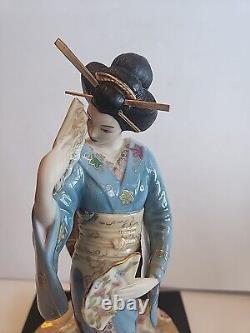 DANCE OF THE GEISHA Franklin Mint Masahino Imai Limited Edition 529/9500 Pic/Des