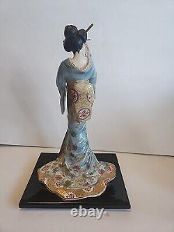 DANCE OF THE GEISHA Franklin Mint Masahino Imai Limited Edition 529/9500 Pic/Des