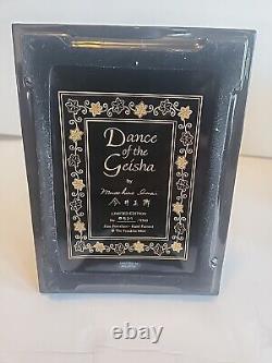 DANCE OF THE GEISHA Franklin Mint Masahino Imai Limited Edition 529/9500 Pic/Des