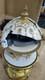 DEFECTIVE VTG Franklin Mint Faberge Egg Imperial Carousel Gold Swarovski G3D