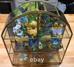 DEFECTIVE Vintage 8 Franklin Mint Butterflies of the World Paradise Col G3D