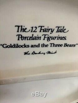 Danbury Mint Fairy Tale Porcelain Fugurines