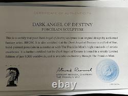 Dark Angel of Destiny -Brom- Franklin Mint Fantasy Statue OOP 1087/9500