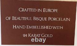 David Cornell The Messenger Of Love Sculpture 24k Gold Trim Franklin Mint 1985