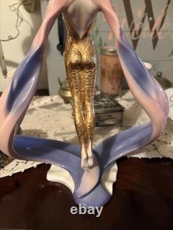 Daybreak in Gold figurine by the Franklin Mint in fine porcelain