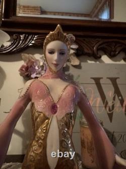 Daybreak in Gold figurine by the Franklin Mint in fine porcelain