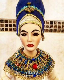 Destiny Doll Egypt Queen Nefertiti Porcelain Doll Couturiere Ltd