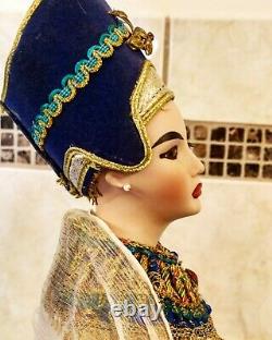 Destiny Doll Egypt Queen Nefertiti Porcelain Doll Couturiere Ltd