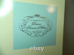 Diana Princess Of Sophistication Porcelain Doll Black Sequin Gown Franklin Mint