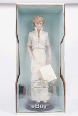 Diana, Princess Of Wales Porcelain Portrait Doll, Franklin Mint, New In Box