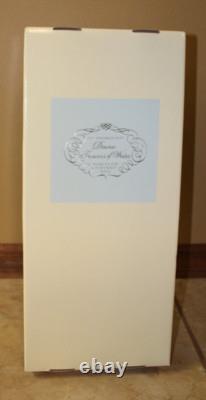 Diana, Princess of Wales doll in short blue dress by Franklin Mint