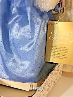Disney Cinderella 1950 Movie Fairy Godmother Franklin Mint Porcelain Doll 1992