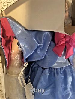 Disney Cinderella 1950 Movie Fairy Godmother Franklin Mint Porcelain Doll 1992
