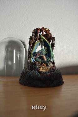 Dragons of Fantasy Collection with glass domes, set of 12 see all pics