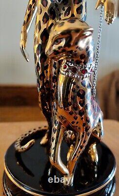 ERTE House of Erté Leopard High-End Porcelain Figurine Limited Edition #B8569