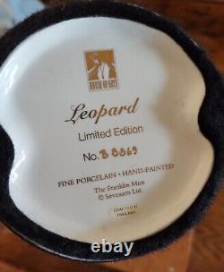 ERTE House of Erté Leopard High-End Porcelain Figurine Limited Edition #B8569