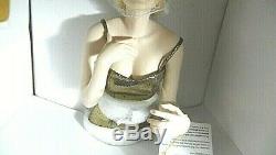 ESTATE Franklin Mint Marilyn Monroe Porcelain Doll ALWAYS MARILYN Gold Dress