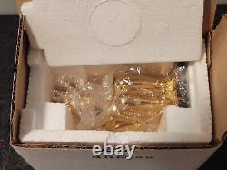 Egyptian Gold Franklin Mint 1989 Tutankhamun Pharaoh Lot of 11 Figurines withBoxes