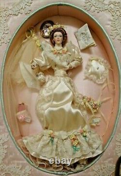 Elaine The Gibson Girl's Wedding Remembrance Bride Doll Franklin Mint No. C0599