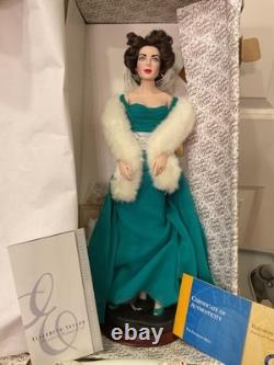 Elizabeth Taylor Franklin Mint 18 Porcelain Doll