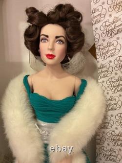Elizabeth Taylor Franklin Mint 18 Porcelain Doll