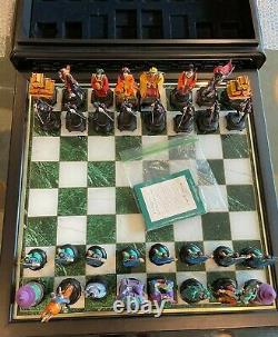 Emperors of Orient Chess Set Franklin Mint Complete RARE HTF READ Description