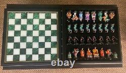 Emperors of Orient Chess Set Franklin Mint Complete VGUC RARE HTF READ Descriptn