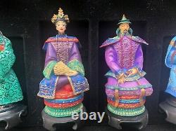 Emperors of Orient Chess Set Franklin Mint Complete VGUC RARE HTF READ Descriptn