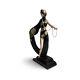 Erte Franklin Mint Pearls & Emeralds Figurine Vintage