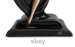 Erte Franklin Mint Pearls & Emeralds Figurine Vintage