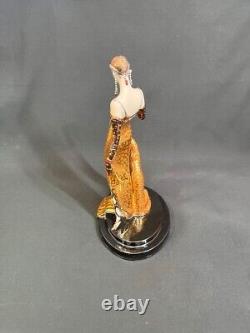 Erte Ocelot Flanklin Mint Art deco Figurine Swarovski Art Deco Limited Edition