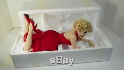 Estate Franklin Mint FOREVER, MARILYN MONROE Porcelain Portrait Doll NIB