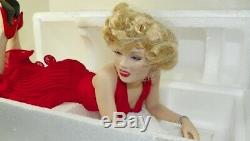 Estate Franklin Mint FOREVER, MARILYN MONROE Porcelain Portrait Doll NIB