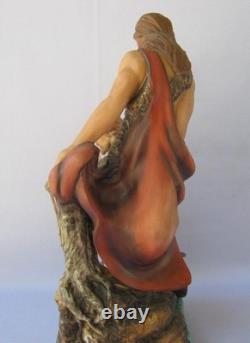 Exquisite Large Franklin Mint JESUS THE BAPTISM OF CHRIST Porcelain Statue