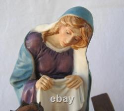 Exquisite Large Franklin Mint JESUS THE ROAD TO CALVARY Porcelain Figurine