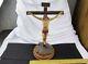 Exquisite Large Franklin Mint THE CRUCIFIXION Jesus Porcelain Figurine With Base