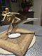 FRANKLIN MINT ART DECO ERTE STARLIGHT IN PLATINUM FEMALE SCULPTURE No Box