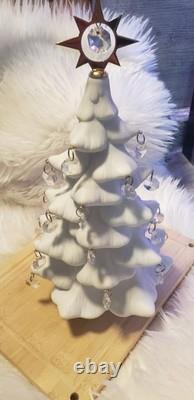 FRANKLIN MINT Advent Calendar 1988 Porcelain 12Christmas Tree With Base. MINT