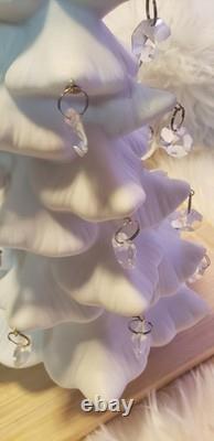 FRANKLIN MINT Advent Calendar 1988 Porcelain 12Christmas Tree With Base. MINT