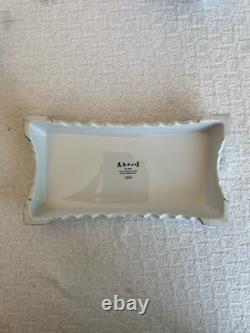 FRANKLIN MINT BIRDS FLOWERS Of The ORIENT Tea Pot Set CREAMER & SUGAR Tray