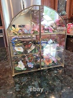 FRANKLIN MINT Butterflies Of The World Lot Of 14 Butterflies With Orig Case