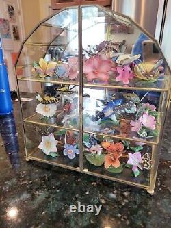 FRANKLIN MINT Butterflies Of The World Lot Of 14 Butterflies With Orig Case