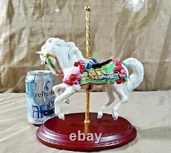 FRANKLIN MINT Carousel Enchantment Horse Porcelain Figurine Lynn Lupetti