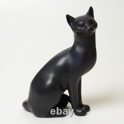 FRANKLIN MINT Cat & Black Cat Figurine Figure from JAPAN