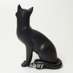 FRANKLIN MINT Cat & Black Cat Figurine Figure from JAPAN