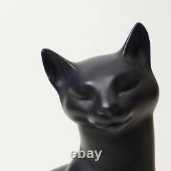 FRANKLIN MINT Cat & Black Cat Figurine Figure from JAPAN