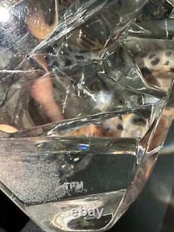 FRANKLIN MINT Cats of the World Porcelain LEOPARD Figurine on Crystal Base Rare