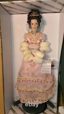 FRANKLIN MINT FABERGE SOPHIA IMPERIAL DEBUTANTE PORCELAIN DOLL New With COA