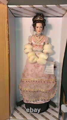 FRANKLIN MINT FABERGE SOPHIA IMPERIAL DEBUTANTE PORCELAIN DOLL New With COA